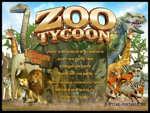 Zoo Tycoon: Dinosaur Digs + Marine Mania  ( RUS )