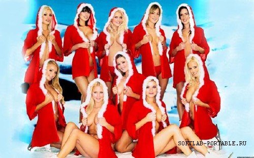 Christmas Sexy Girls Wallpapers - Widescreen & HD