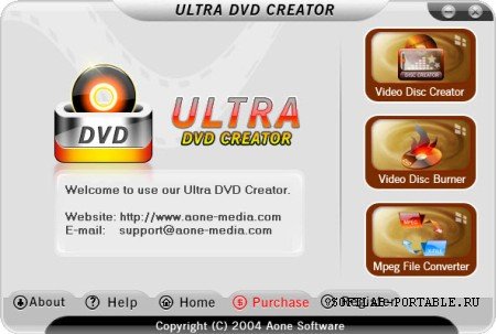 Aone Ultra DVD Creator 2.7.0203 Portable