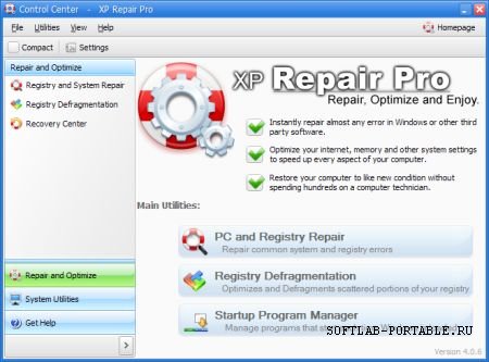 XP Repair Pro 4.0.6 Portable