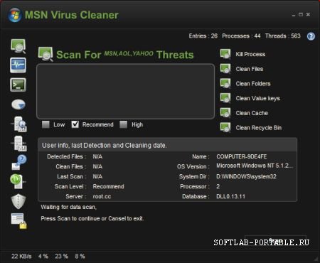 Msn Virus Cleaner 2.0.3.4 Portable