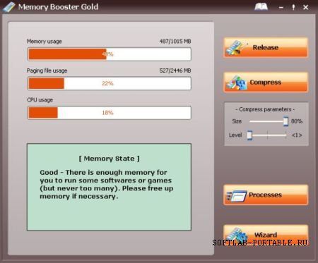 Memory Booster Gold 6.1.1.350 Portable