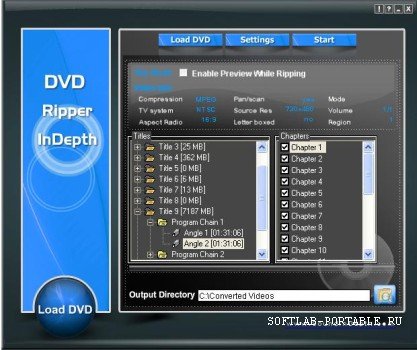 DVD Ripper InDepth 1.0 Portable