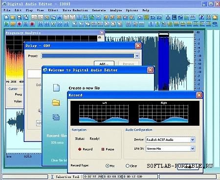 Portable Digital Audio Editor 7.6.0.88