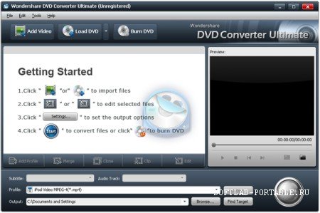 Wondershare DVD Converter Ultimate 5.3.1.2 Portable