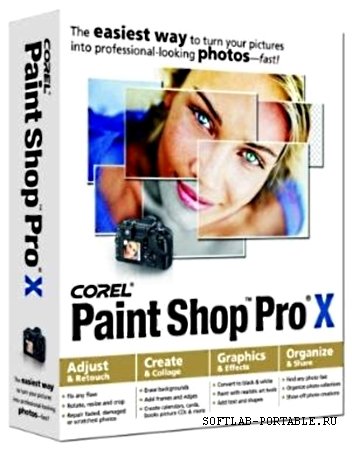 Portable Corel Paint Shop Pro X 10.12 RUS