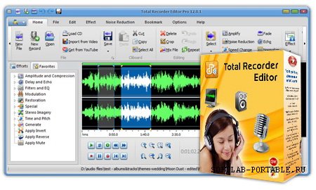 Total Recorder Editor Pro 12.1.1 Portable