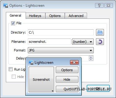 Lightscreen 1.01 Portable