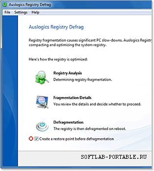 Auslogics Registry Defrag 10.1.2 Portable