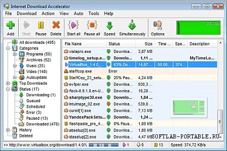 Internet Download Accelerator Pro 5.12.2.1297 Portable