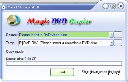 Magic DVD Copier 8.1 Portable