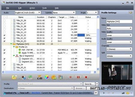 ImTOO DVD Ripper Ultimate 7.2.0.20120420 Portable