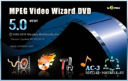 Womble Mpeg Video Wizard DVD 5.0.1.112 Portable