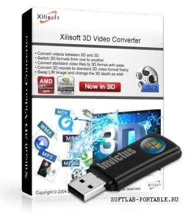 Xilisoft 3D Video Converter 1.1.0.20120720 Portable