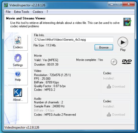 VideoInspector 2.15.9.153 Portable